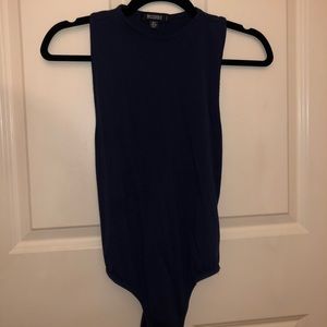 Navy Blue Bodysuit